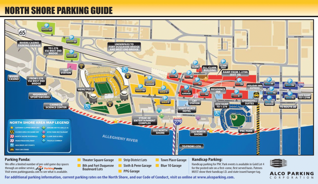 Acrisure Stadium PNC Park Alco Parking